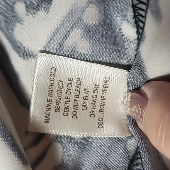 Bebop Sleeveless Patterned Dress Size Large - Picture 7 of 7